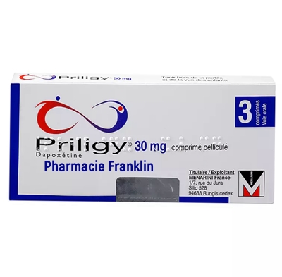 boîte de Priligy dapoxétine